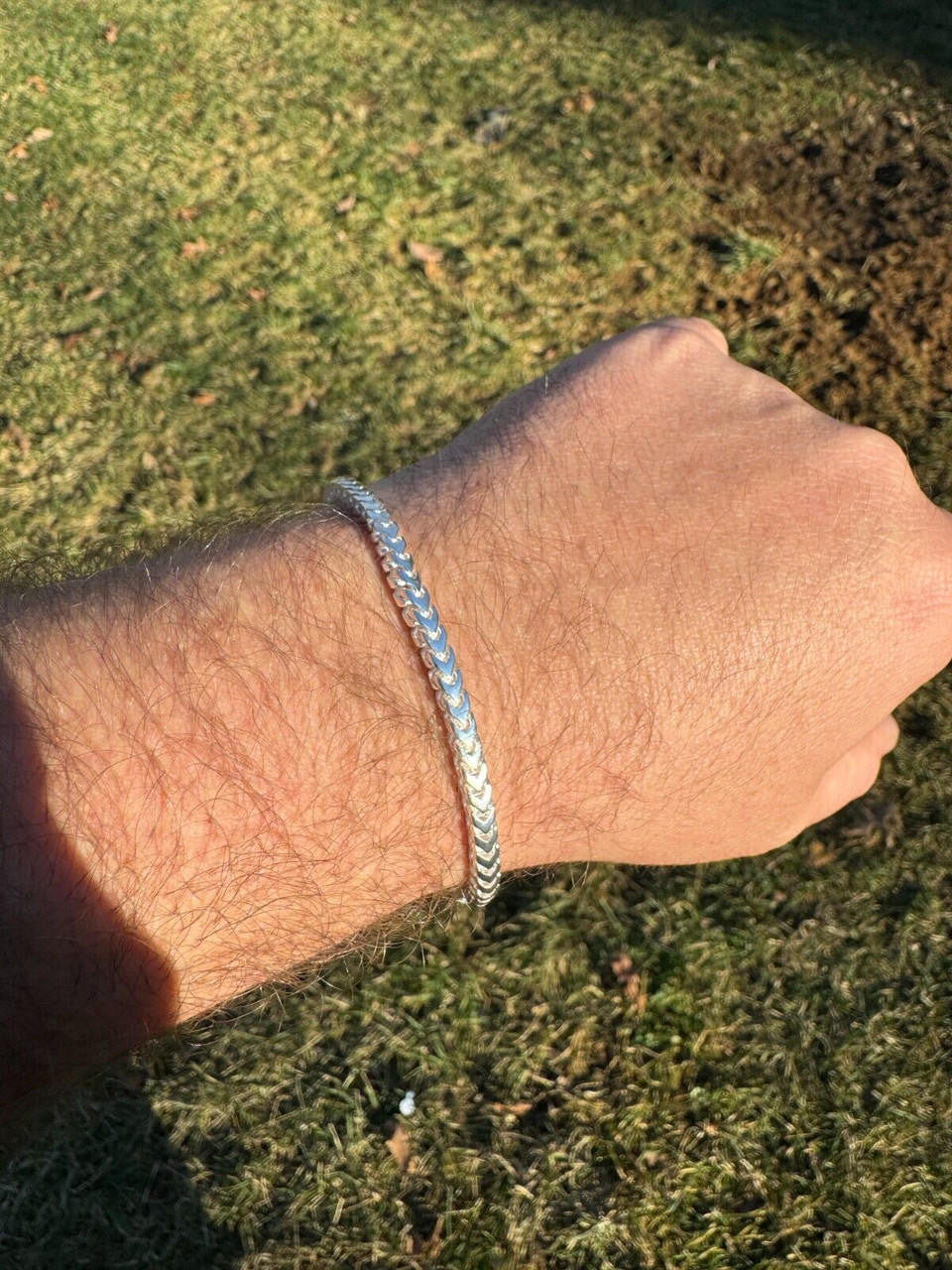 Modern Franco Link Bracelet W. Box Lock - 925 Sterling Silver - 7"-9" - 4mm-10mm