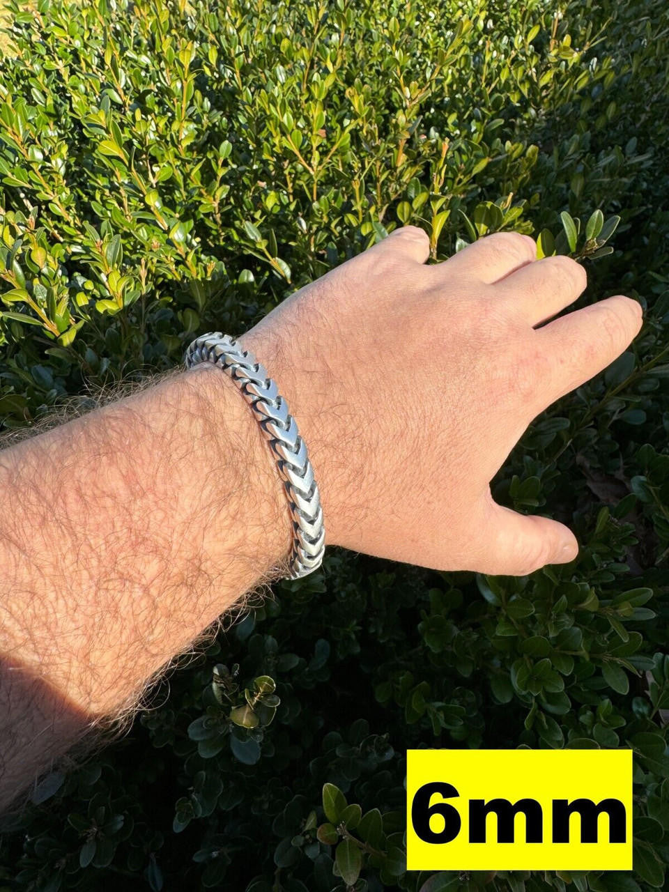 Modern Franco Link Bracelet W. Box Lock - 925 Sterling Silver Oxidized Gunmetal - 7"-9" - 4mm-10mm