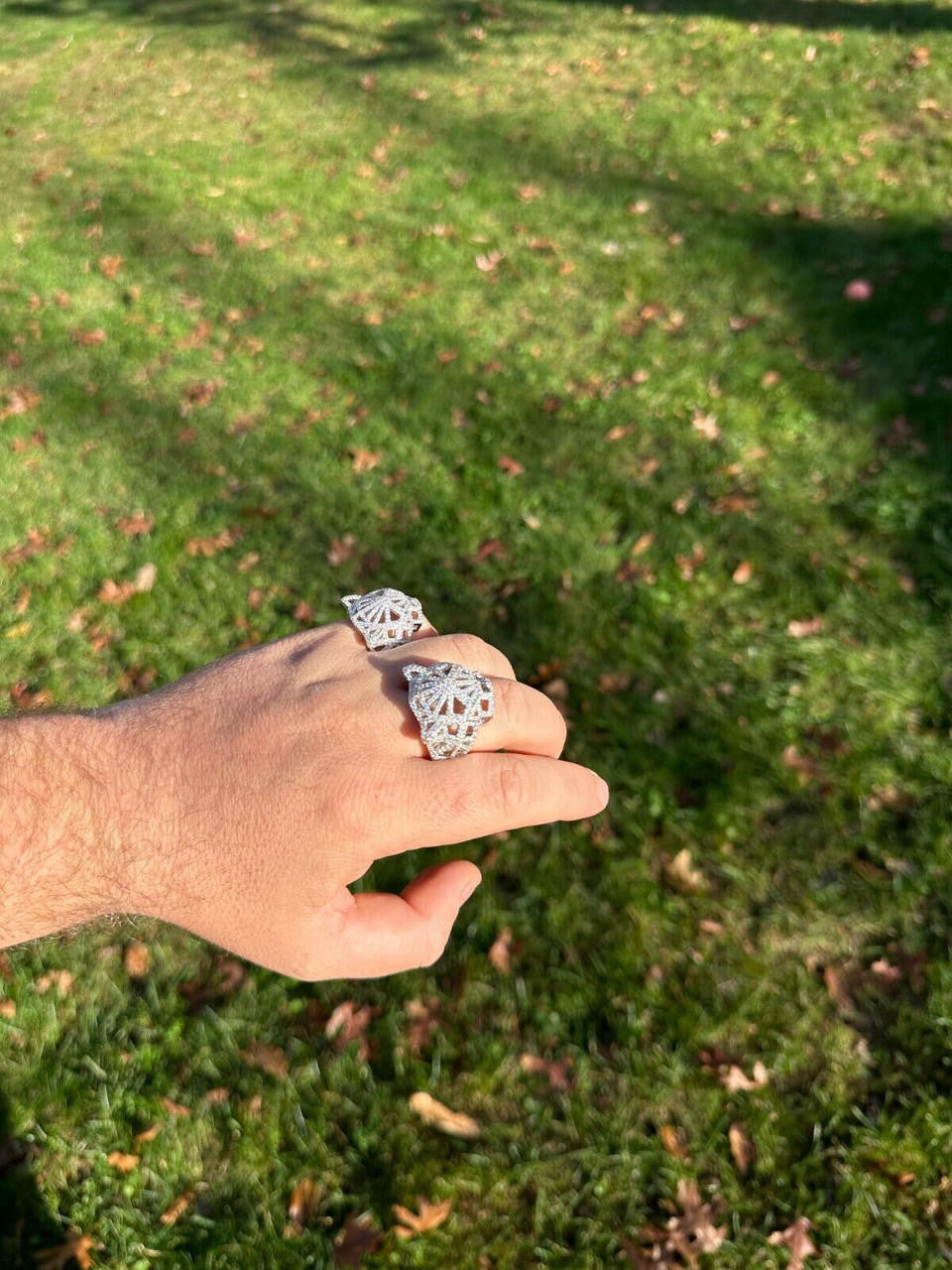 MOISSANITE Panther Fury Ring - 925 Silver