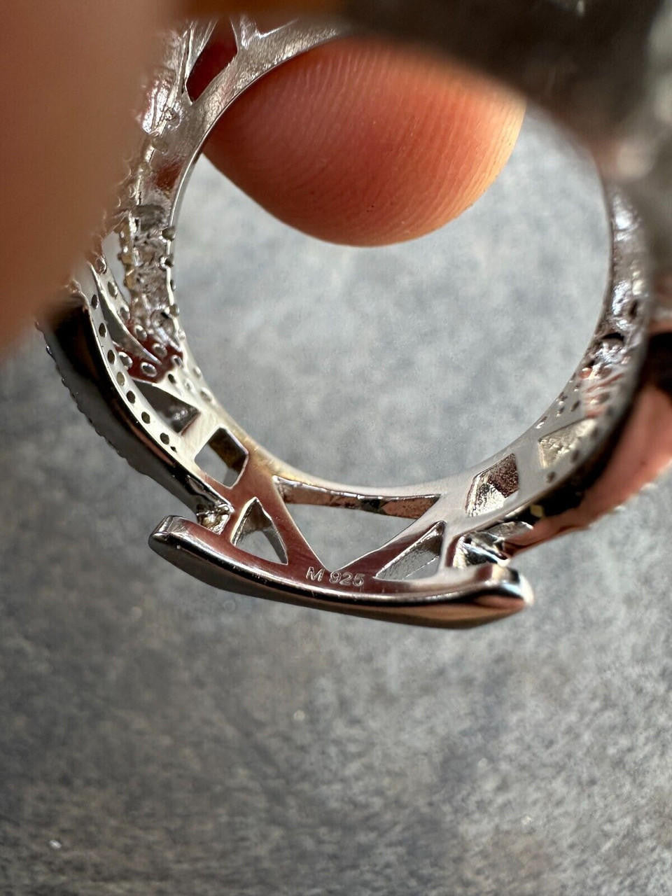 MOISSANITE Panther Fury Ring - 925 Silver