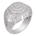 MOISSANITE Arabian Royal Crown Iced Out Ring - 925 Silver