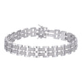MOISSANITE Custom Presidential Link Bracelet Iced Out - 925 Silver - 10.5mm - 7"-8.5"