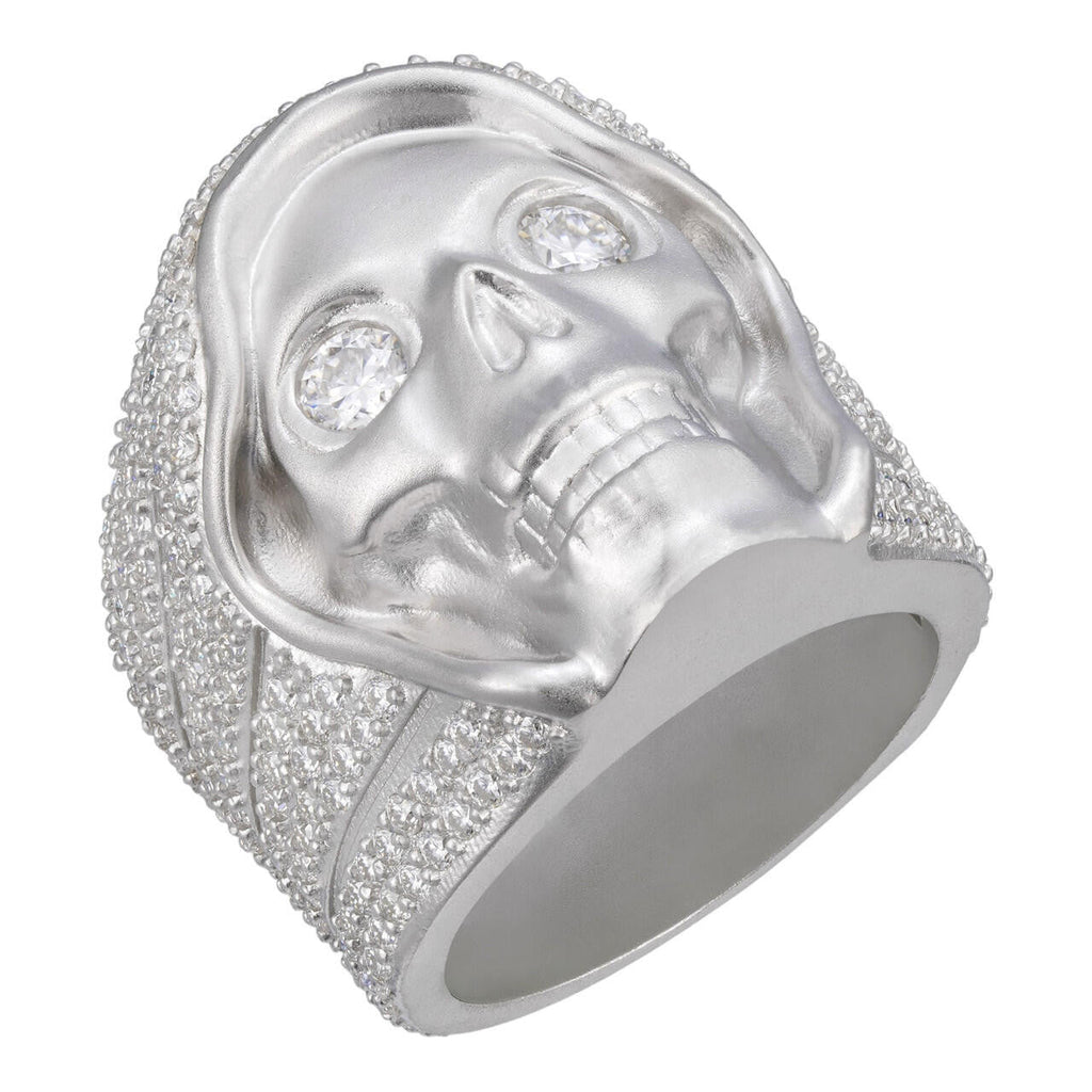 MOISSANITE Dead Rider Ring - 925 Silver