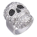 MOISSANITE Death Nugget Ring - 925 Silver