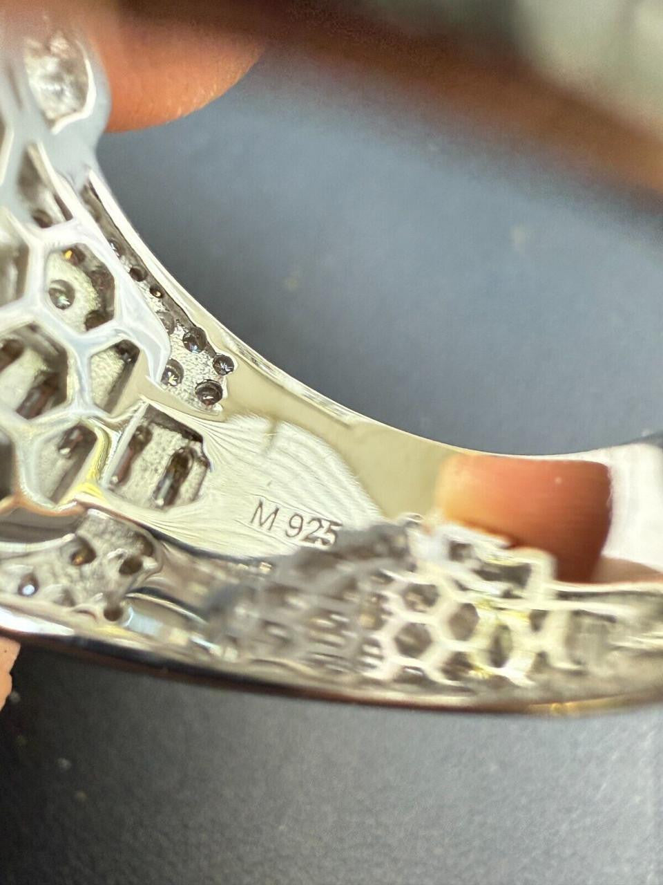 MOISSANITE Lion Hip Hop Ring - 925 Silver