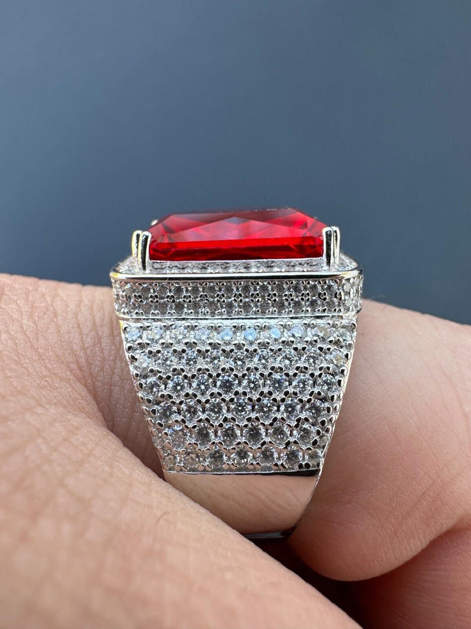 Moissanite Royal Family Ring - 925 Silver