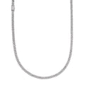 MOISSANITE Micro Prong Miami Cuban Link Chain Necklace Iced Out - 925 Silver - 5mm - 16" - 24"