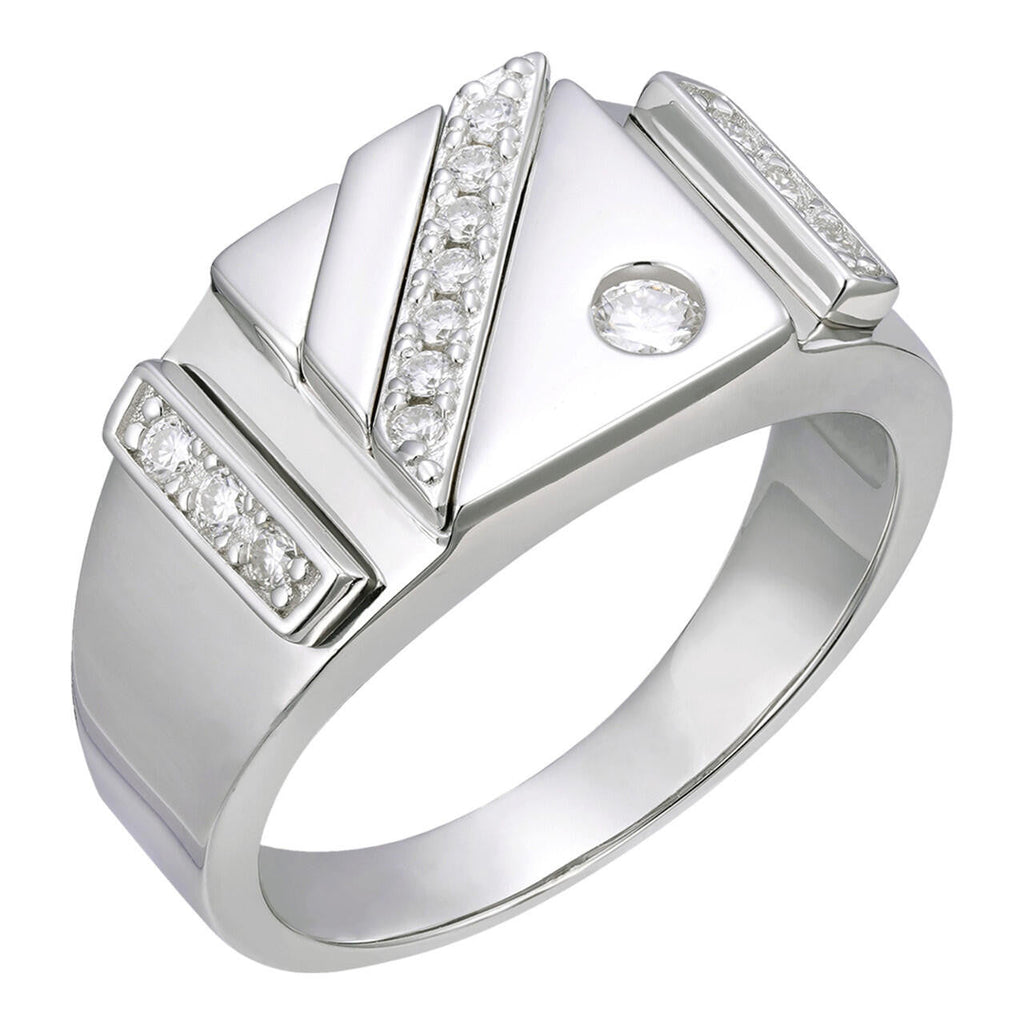 MOISSANITE Old Timer Ring - 925 Silver