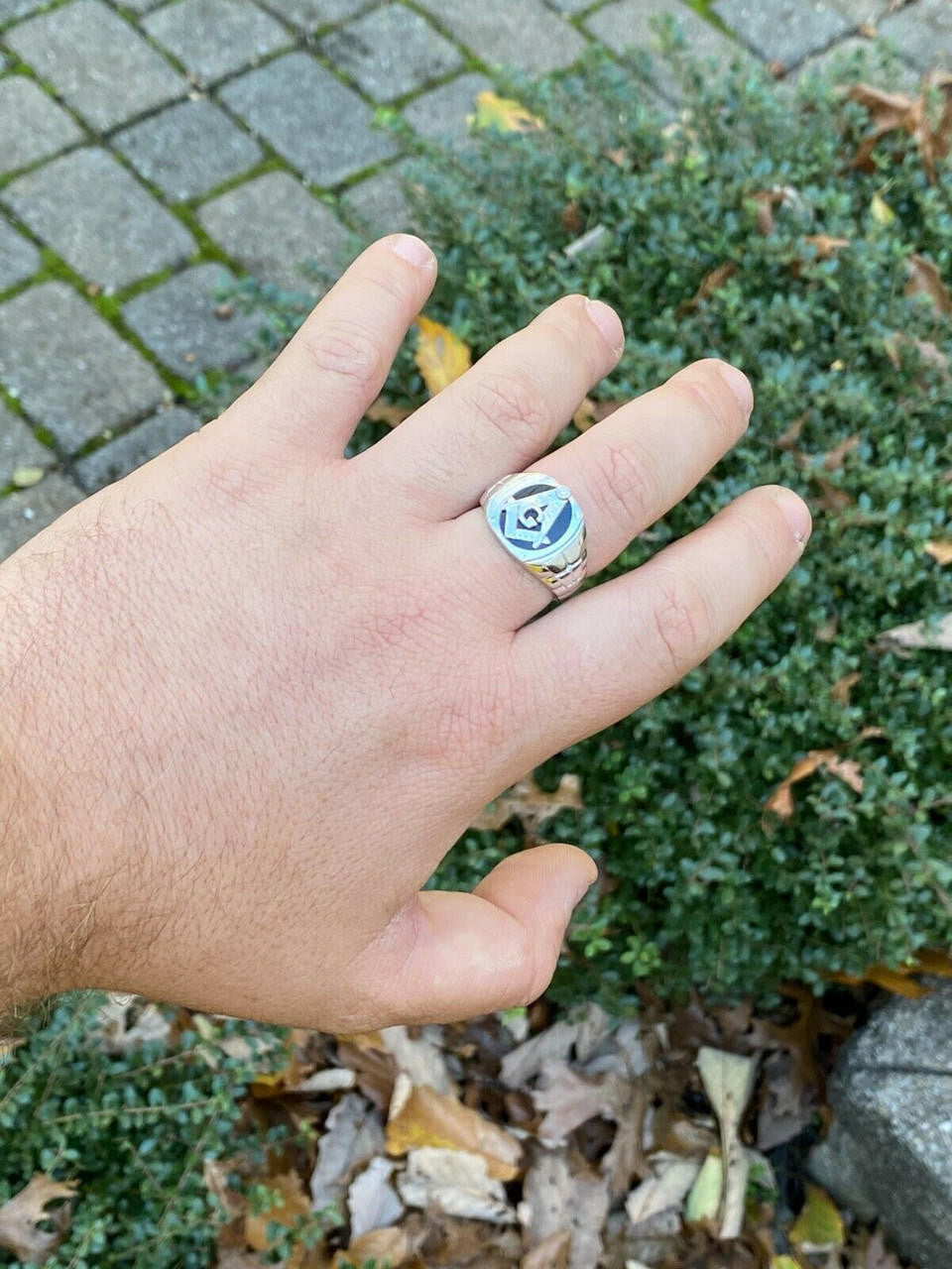 MOISSANITE Masonic Truth Ring - 925 Silver