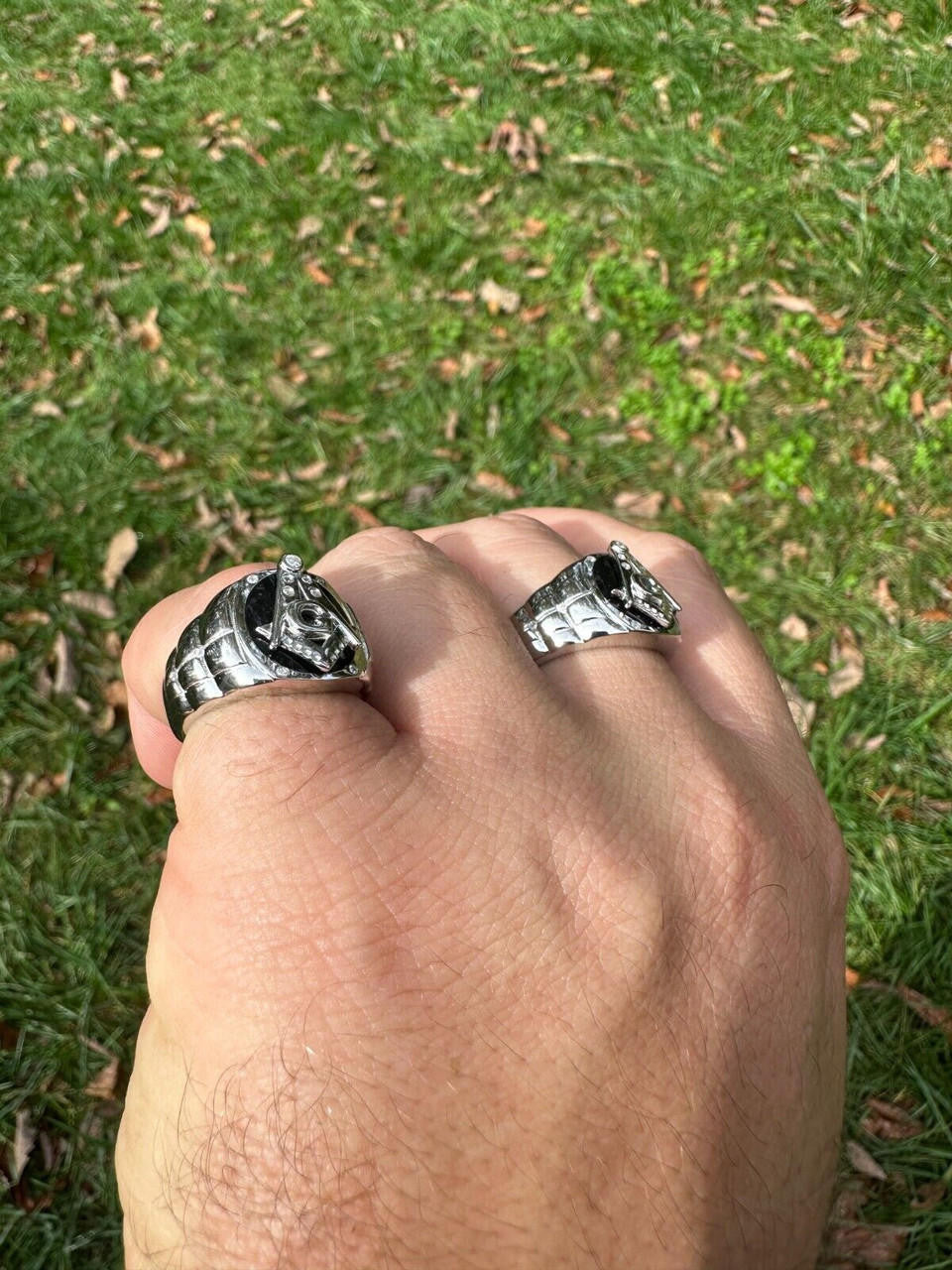 MOISSANITE Masonic Truth Ring - 925 Silver