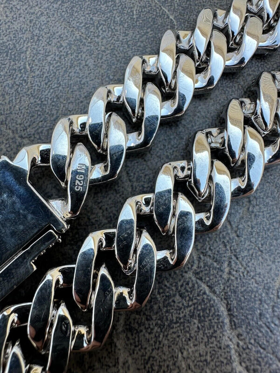 MOISSANITE #1 Bestseller Miami Cuban Link Prong Chain Necklace Iced Out - 925 Silver - 8mm-20mm - 16-30"