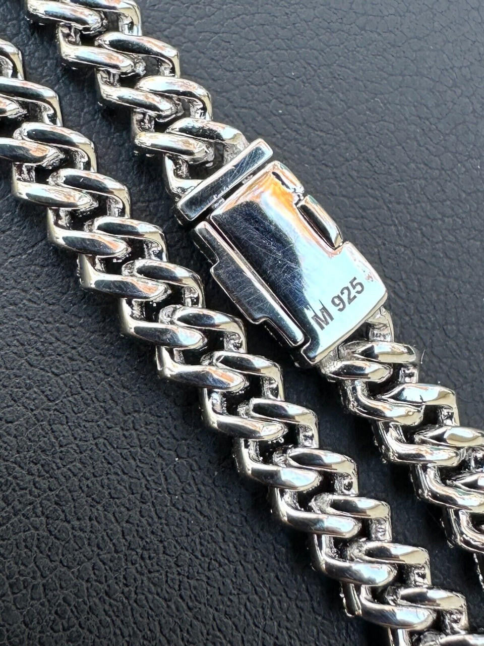 MOISSANITE Micro Prong Miami Cuban Link Bracelet Iced Out - 925 Silver - 5mm - 6" - 8.5"