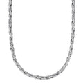 MOISSANITE Rope Chain Necklace Iced Out - 925 Silver - 7.5mm - 16-30"