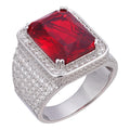 Moissanite Royal Family Ring - 925 Silver