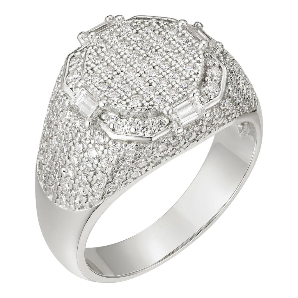 MOISSANITE The Rizz Iced Out Ring - 925 Silver
