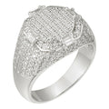 MOISSANITE The Rizz Iced Out Ring - 925 Silver