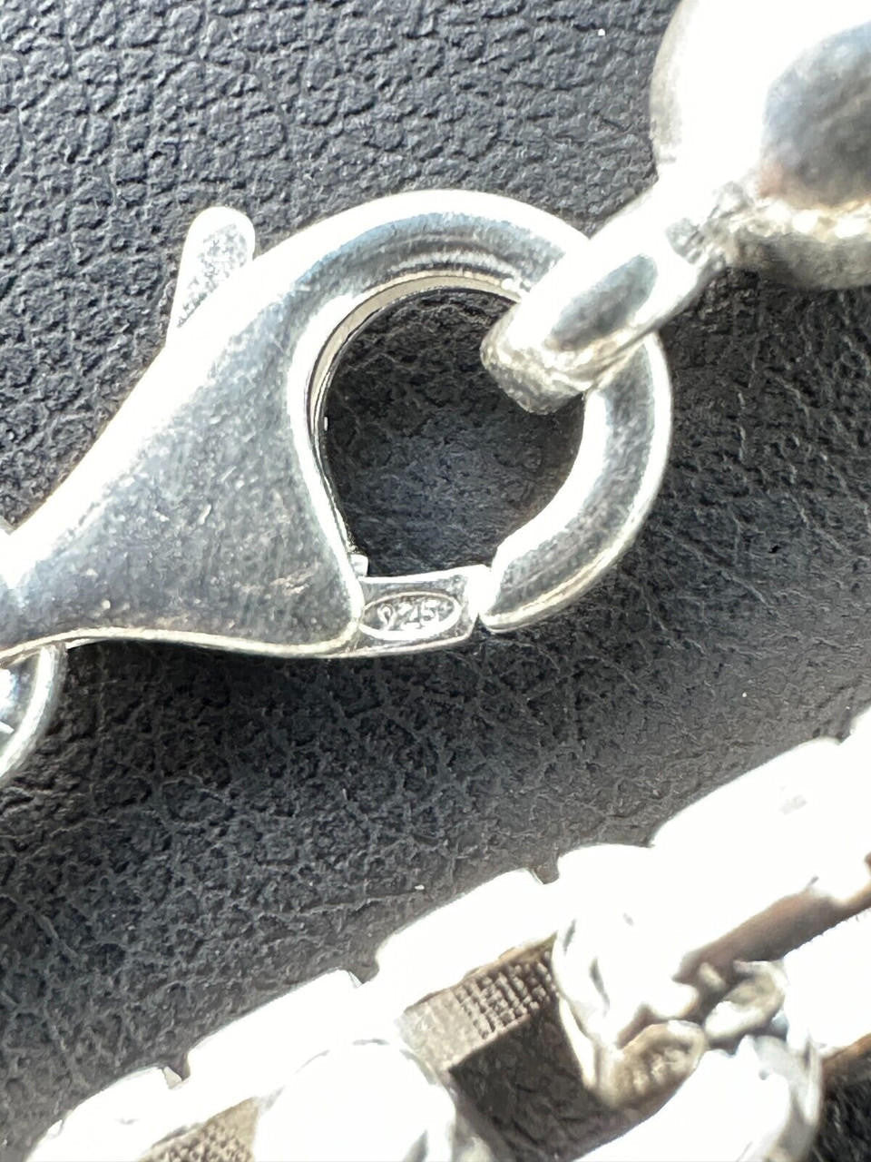 Greek Key Chain Bracelet - 925 Sterling Silver - 7"-9" - 7mm