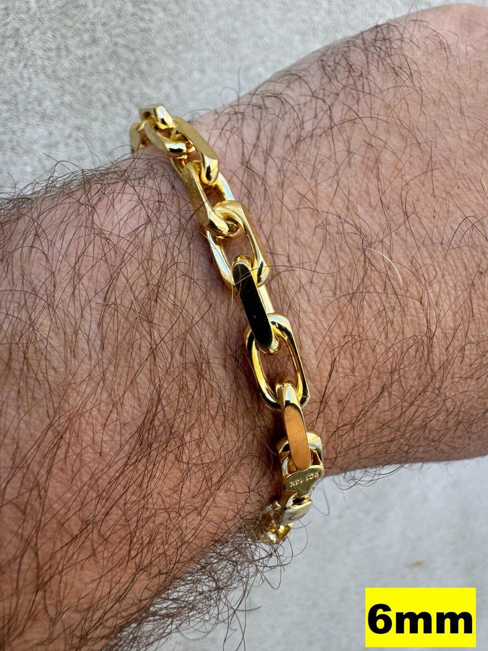 Hermes Rolo Link Chain Necklace Bracelet -  14k Yellow Gold - 7"-28" - 1.5mm-6mm