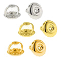 Screw Back Earrings Replacement Backs - 925 Silver Or 14k Gold - HARLEMBLING COMPATIBLE