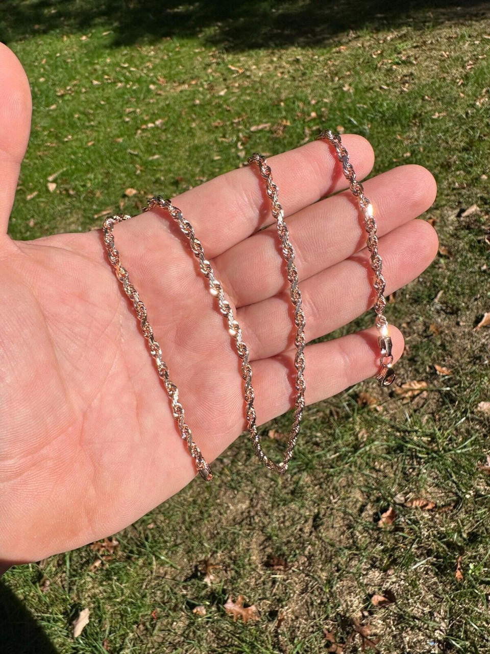 Rope Chain Necklace - 14k Rose Gold - 16"-30" - 1.5mm-6mm