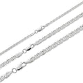 Tigers Eye Link Chain Necklace Or Bracelet - 925 Sterling Silver - 7"-30" - 2.5mm-5.5mm