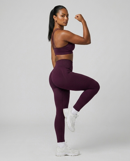 Top Bra Seamless High Apex — Ciruela