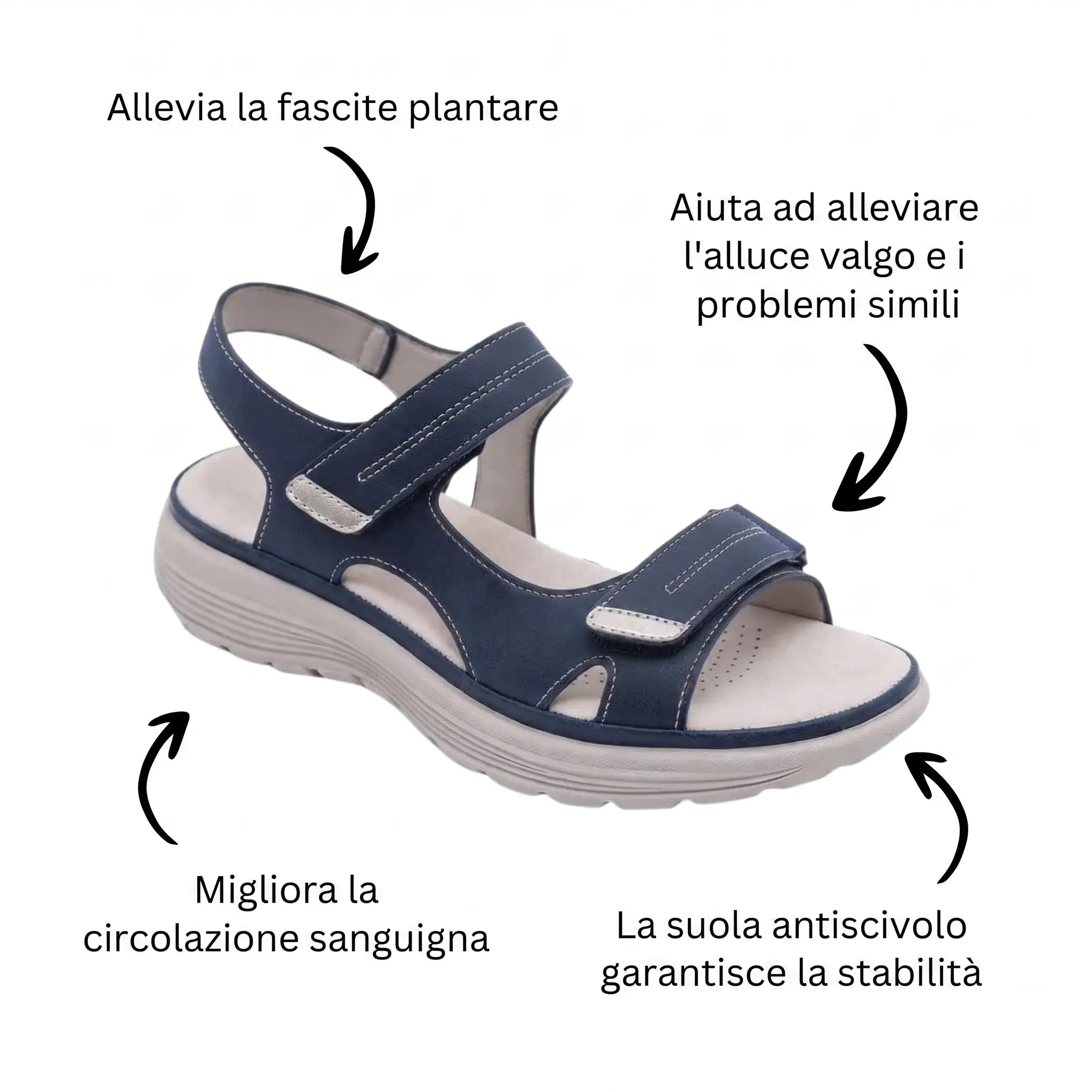 Soline — Sandalias Antideslizantes