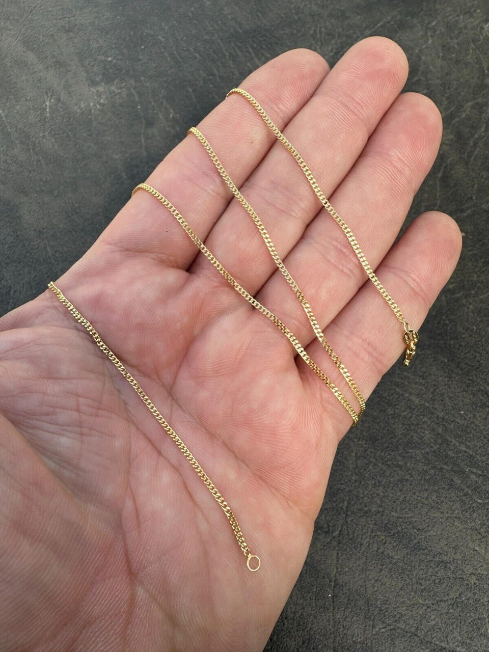 Micro Miami Cuban Link Chain Necklace - 10k Yellow Gold - 16"-24" - 1.5mm-3mm