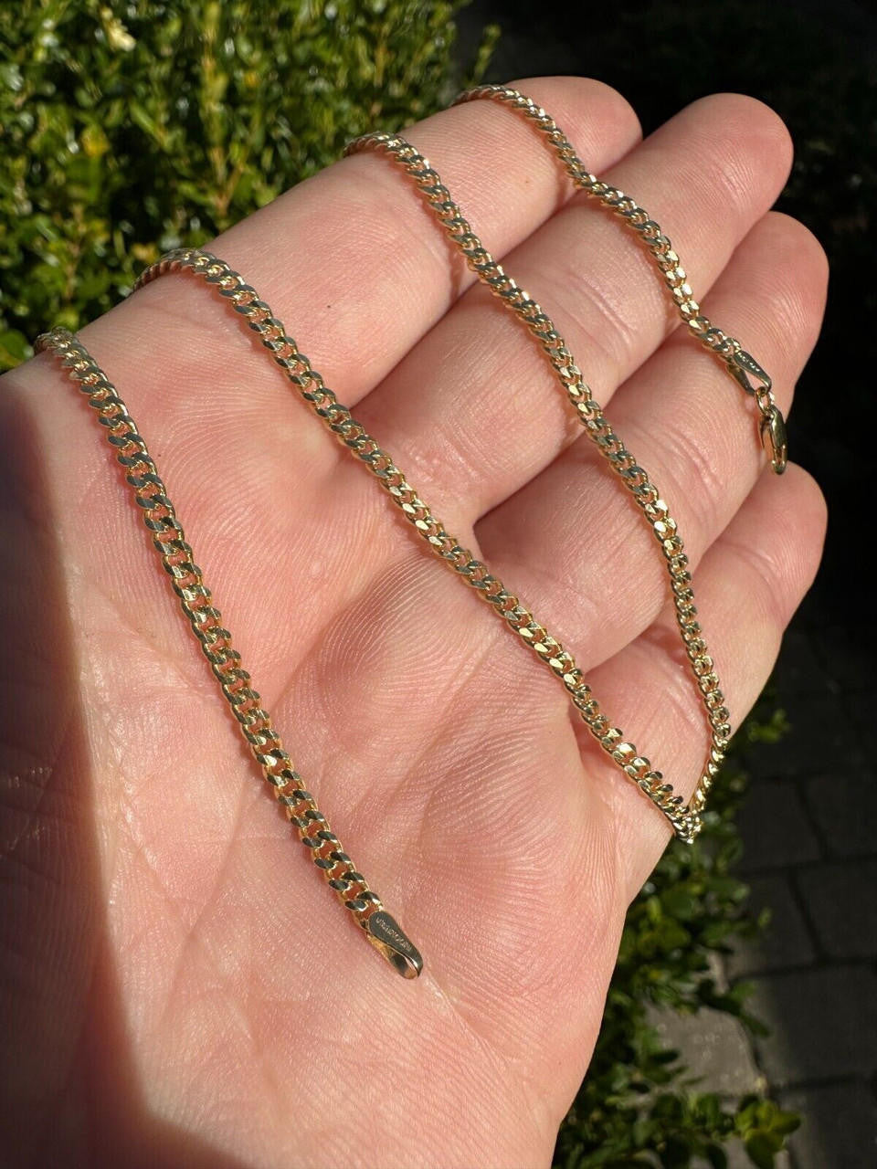 Micro Miami Cuban Link Chain Necklace - 10k Yellow Gold - 16"-24" - 1.5mm-3mm