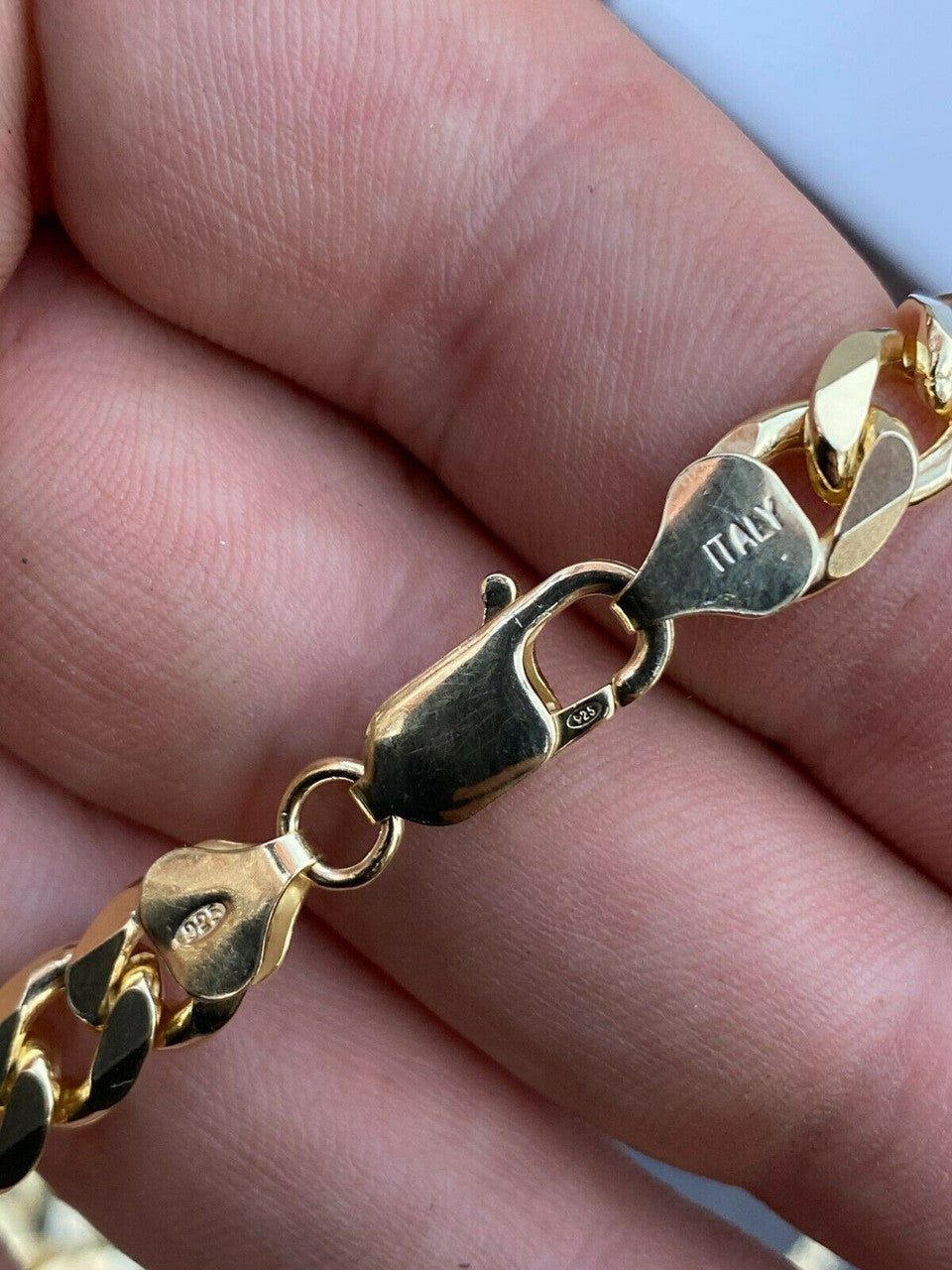 Curb Link Chain Necklace Or Bracelet - 14k Gold Vermeil 925 Silver - 7-30" - 2-16mm