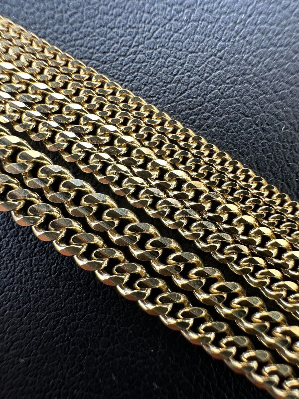 Micro Miami Cuban Link Chain Necklace - 14k Yellow Gold - 16"-24" - 1.5mm-3mm