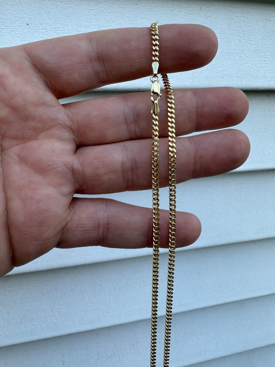 Micro Miami Cuban Link Chain Necklace - 14k Yellow Gold - 16"-24" - 1.5mm-3mm