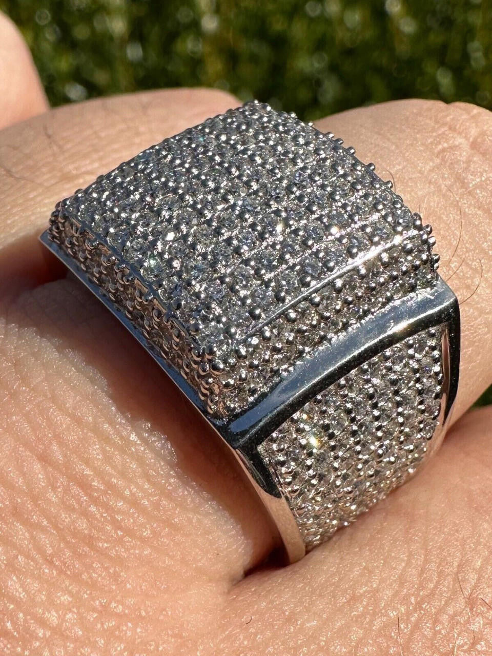 4.49ct Real DIAMOND Harlembling OG Ring - First Ring We Made - 14k White Gold