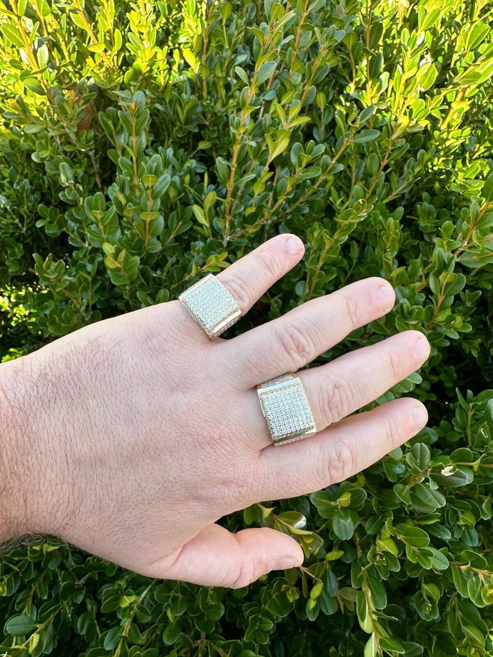 4.49ct Real DIAMOND Harlembling OG Ring - First Ring We Made - 14k Yellow Gold