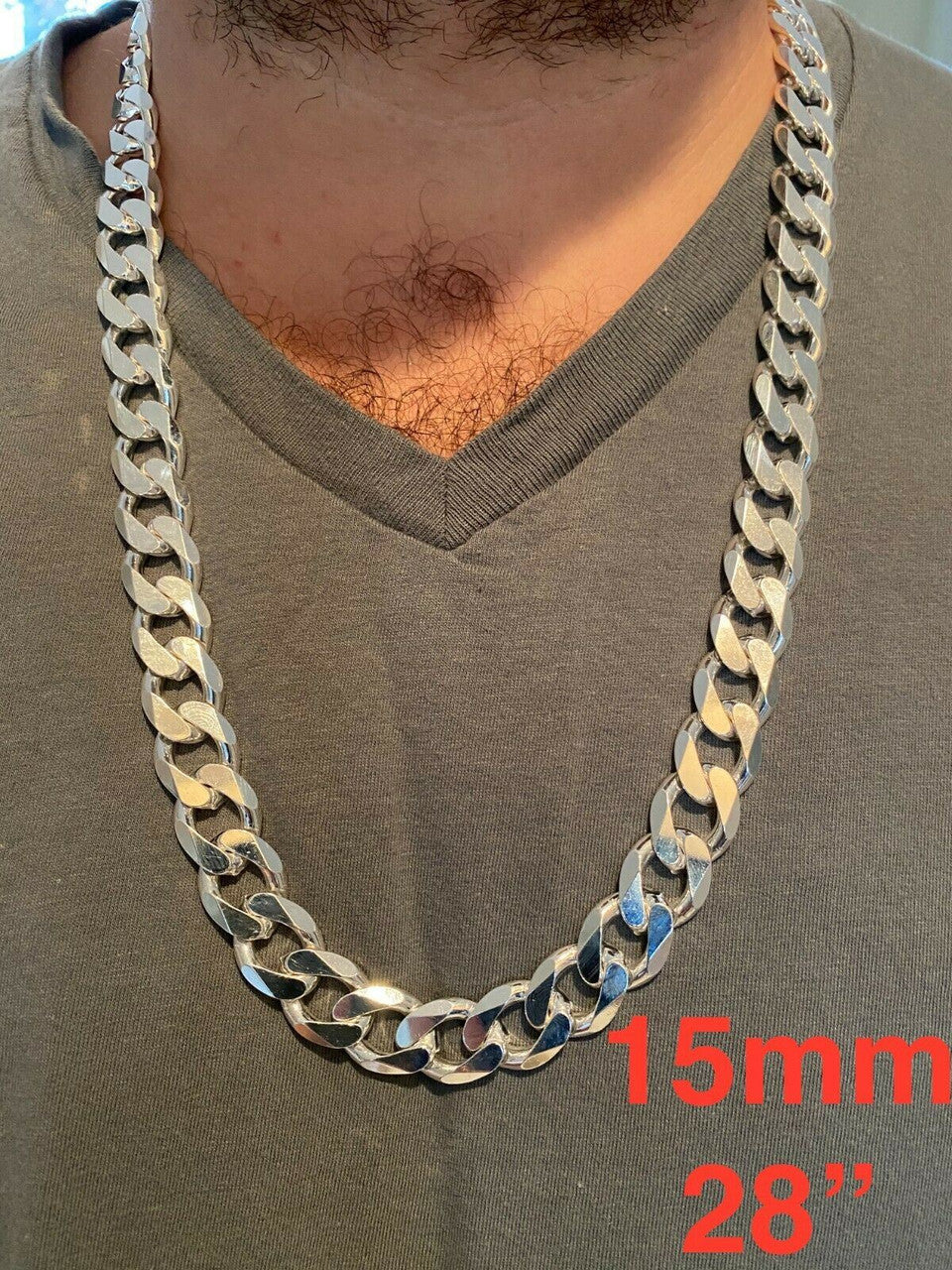 Curb Link Chain Necklace Or Bracelet - 925 Sterling Silver - 7-30" - 2-16mm