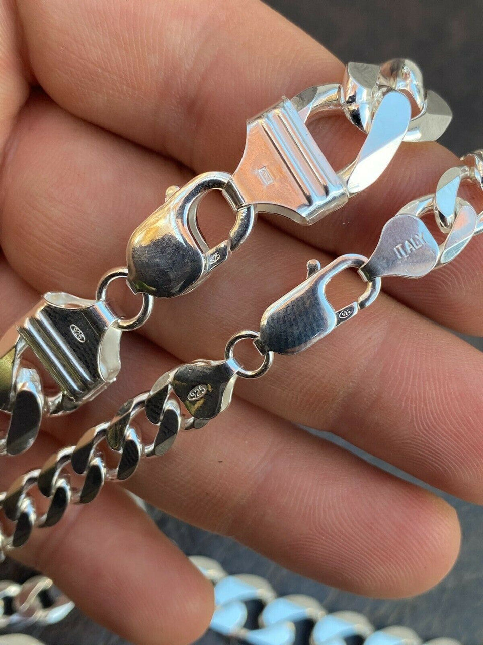 Curb Link Chain Necklace Or Bracelet - 925 Sterling Silver - 7-30" - 2-16mm