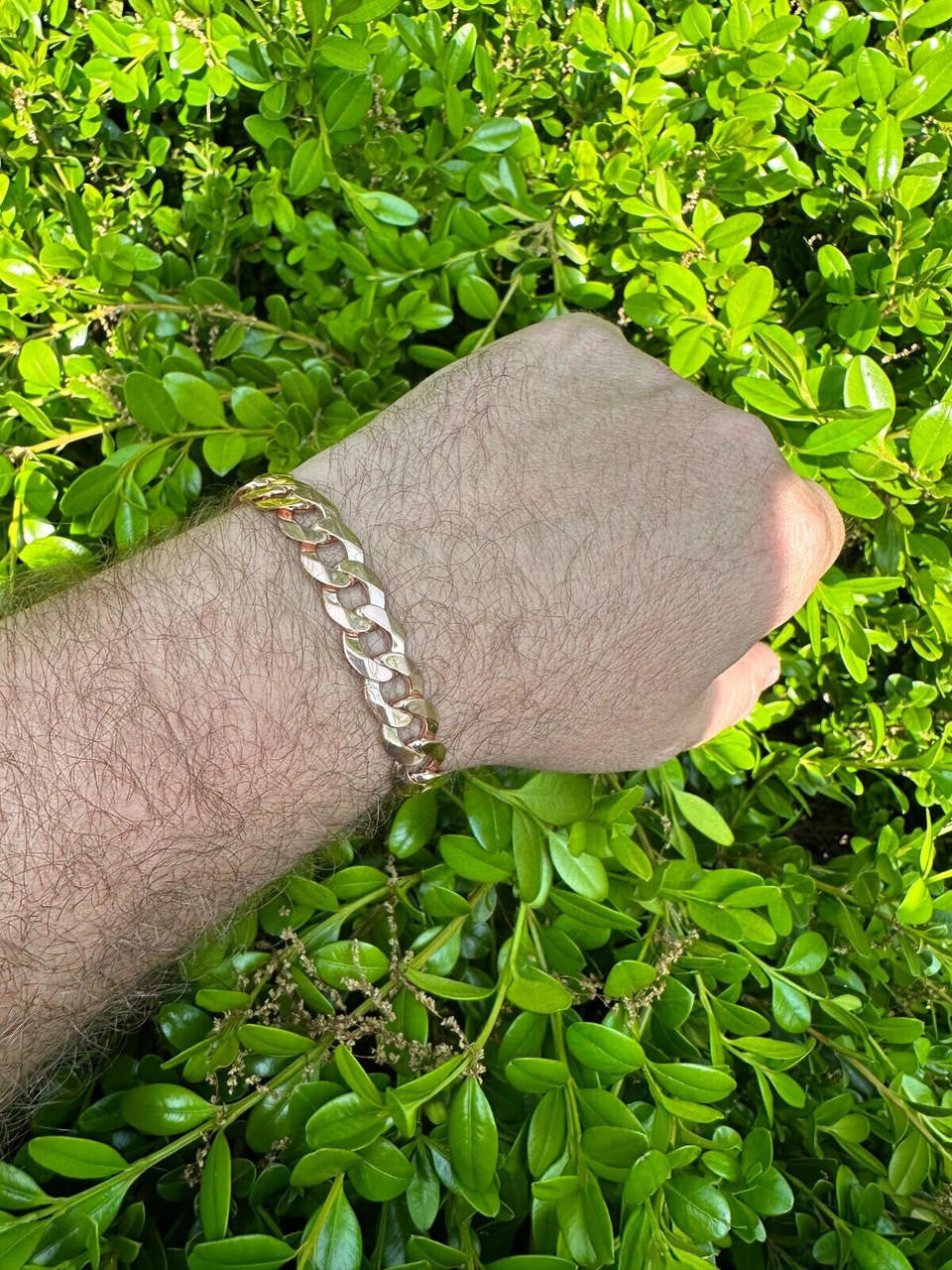 Curb Cuban Link Chain Bracelet W. Box Lock - 14k Rose Gold Vermeil 925 Sterling Silver - 7"-9" - 9.5mm-13mm