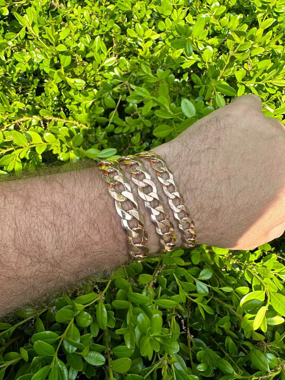 Curb Cuban Link Chain Bracelet W. Box Lock - 14k Rose Gold Vermeil 925 Sterling Silver - 7"-9" - 9.5mm-13mm