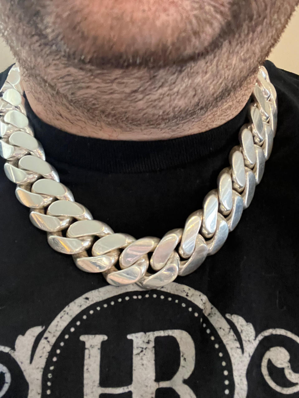 HANDMADE IN USA Miami Cuban Link Chain Necklace Or Bracelet - 999 Fine Silver - 7"-36" - 8mm-28mm TAKES 2-3 WEEKS TO MAKE