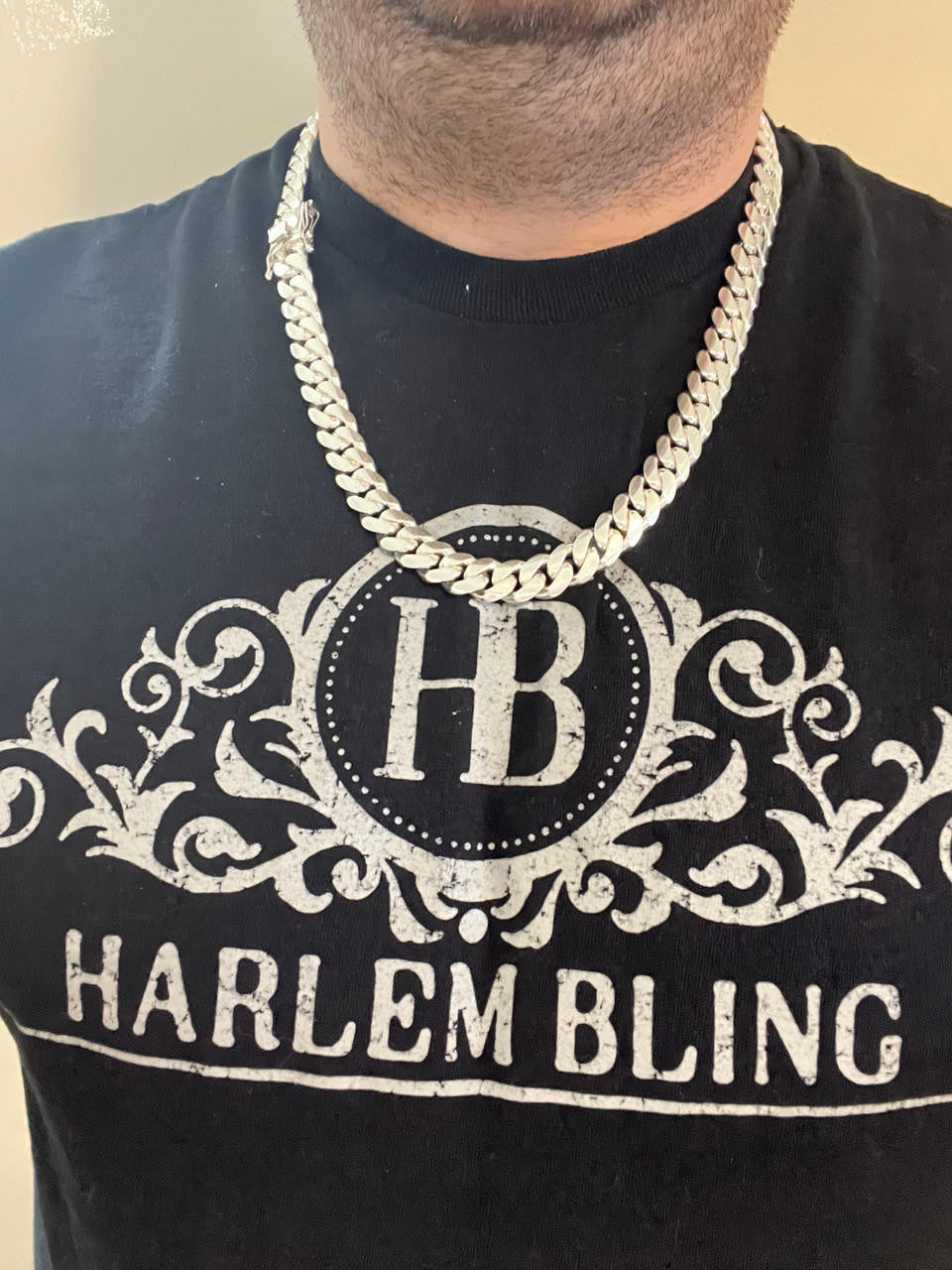 HANDMADE IN USA Miami Cuban Link Chain Necklace Or Bracelet - 999 Fine Silver - 7"-36" - 8mm-28mm TAKES 2-3 WEEKS TO MAKE