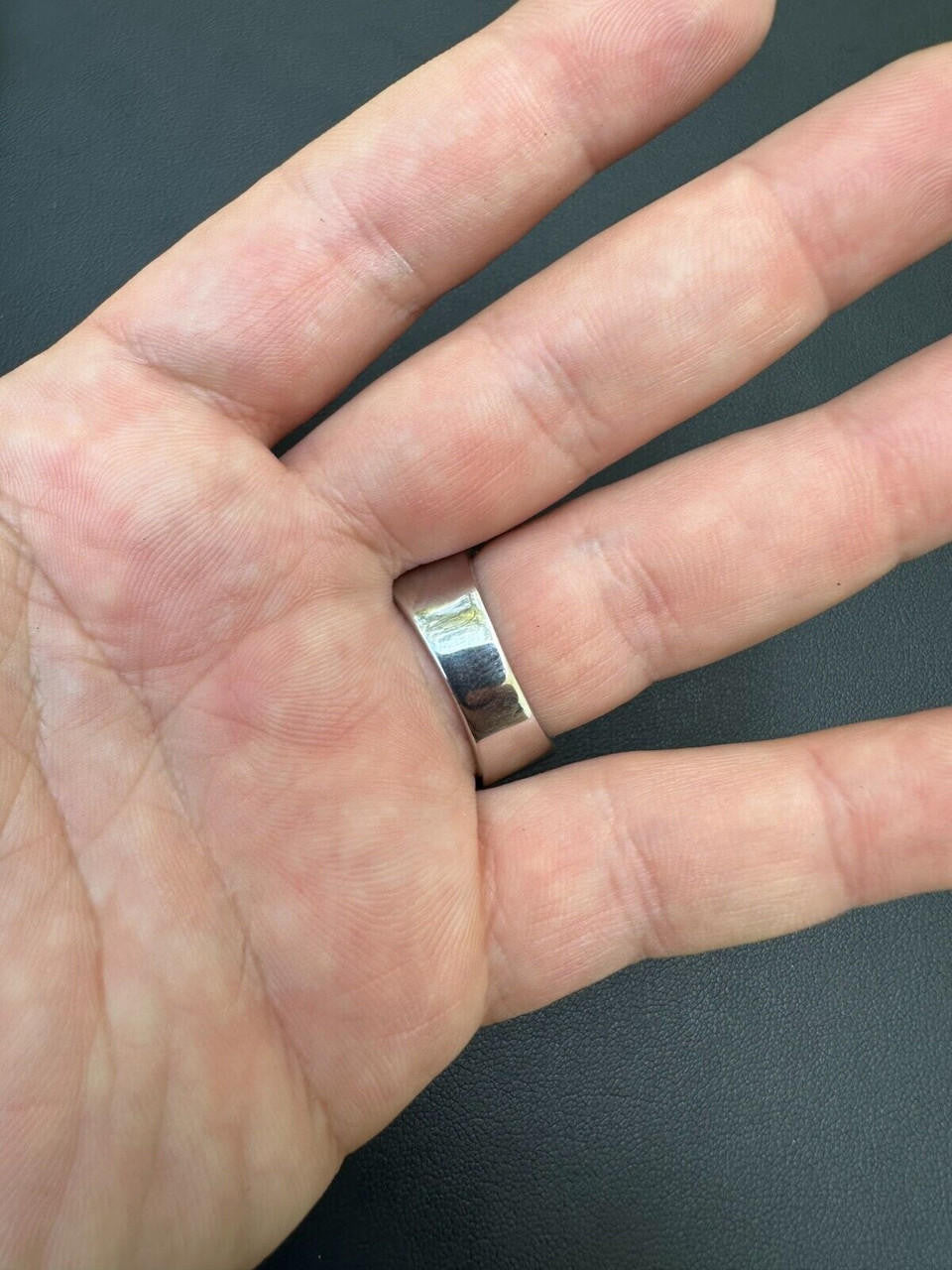 MOISSANITE Death Nugget Ring - 925 Silver