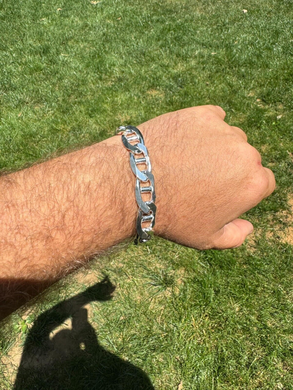 Mariner Link Bracelet - 925 Sterling Silver - 6"-9" - 2.5mm-16mm
