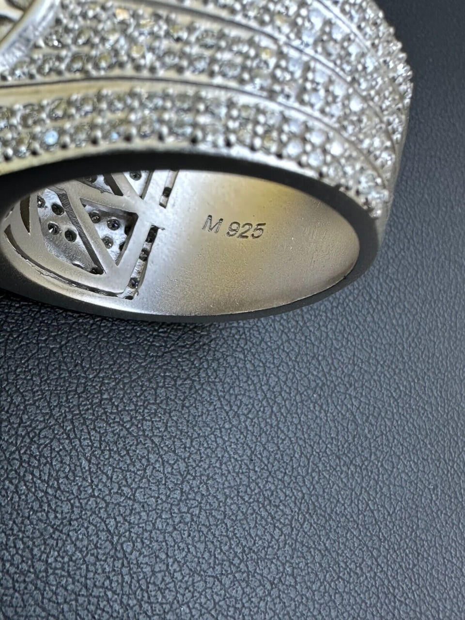 MOISSANITE Dead Rider Ring - 925 Silver
