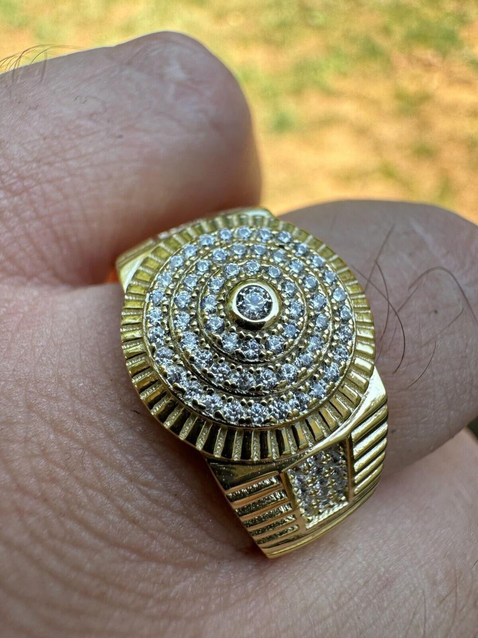 The OG Ring - Harlembling Classic Since 2018 - 14k Gold Vermeil 925 Silver - CZ Stones