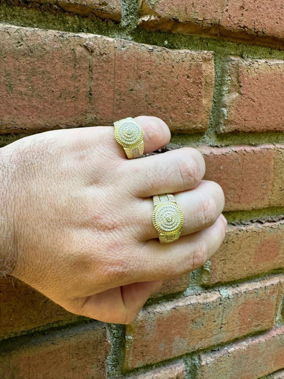 The OG Ring - Harlembling Classic Since 2018 - 14k Gold Vermeil 925 Silver - CZ Stones