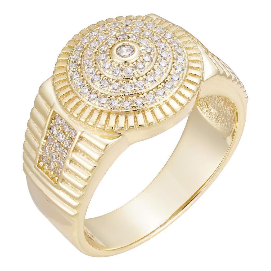 The OG Ring - Harlembling Classic Since 2018 - 14k Gold Vermeil 925 Silver - CZ Stones
