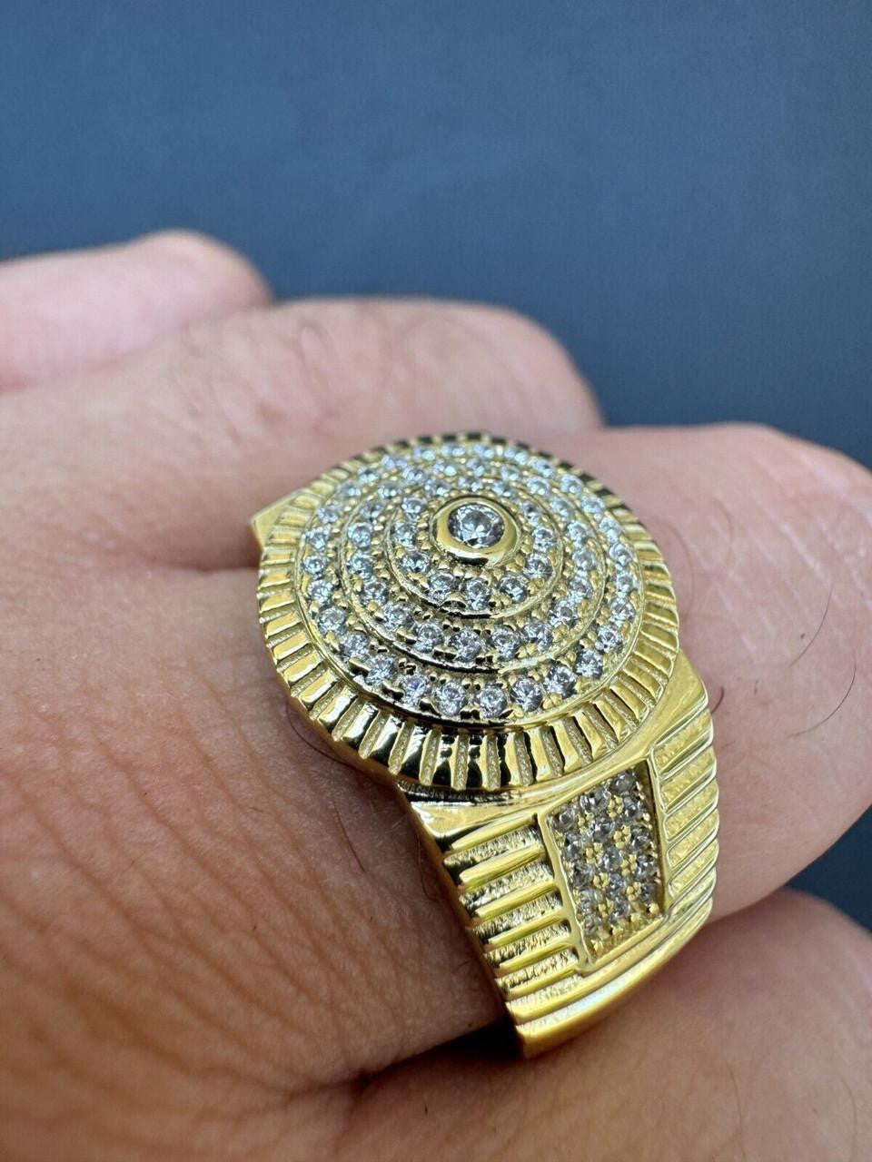 The OG Ring - Harlembling Classic Since 2018 - 14k Gold Vermeil 925 Silver - CZ Stones