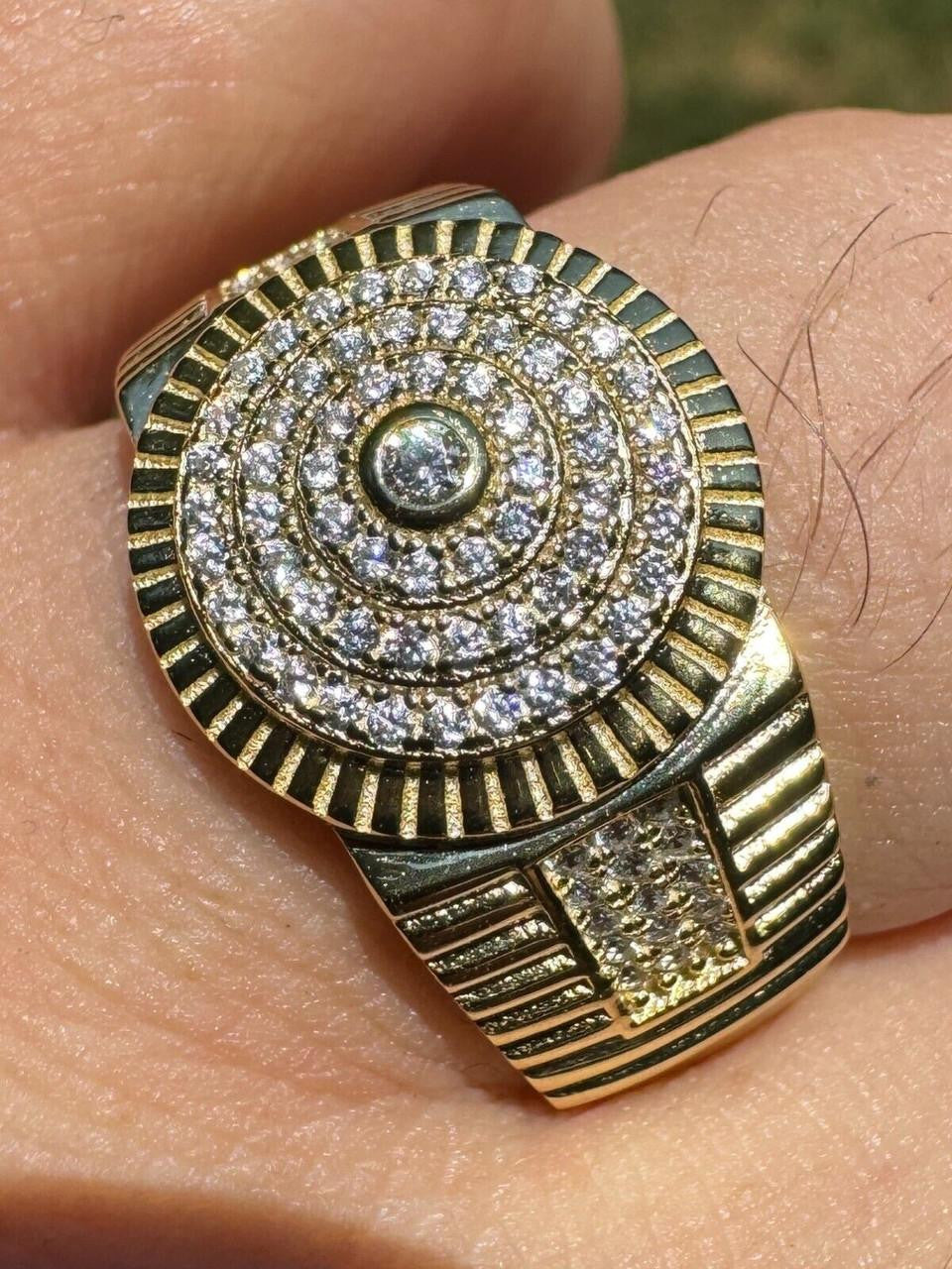 The OG Ring - Harlembling Classic Since 2018 - 14k Gold Vermeil 925 Silver - CZ Stones