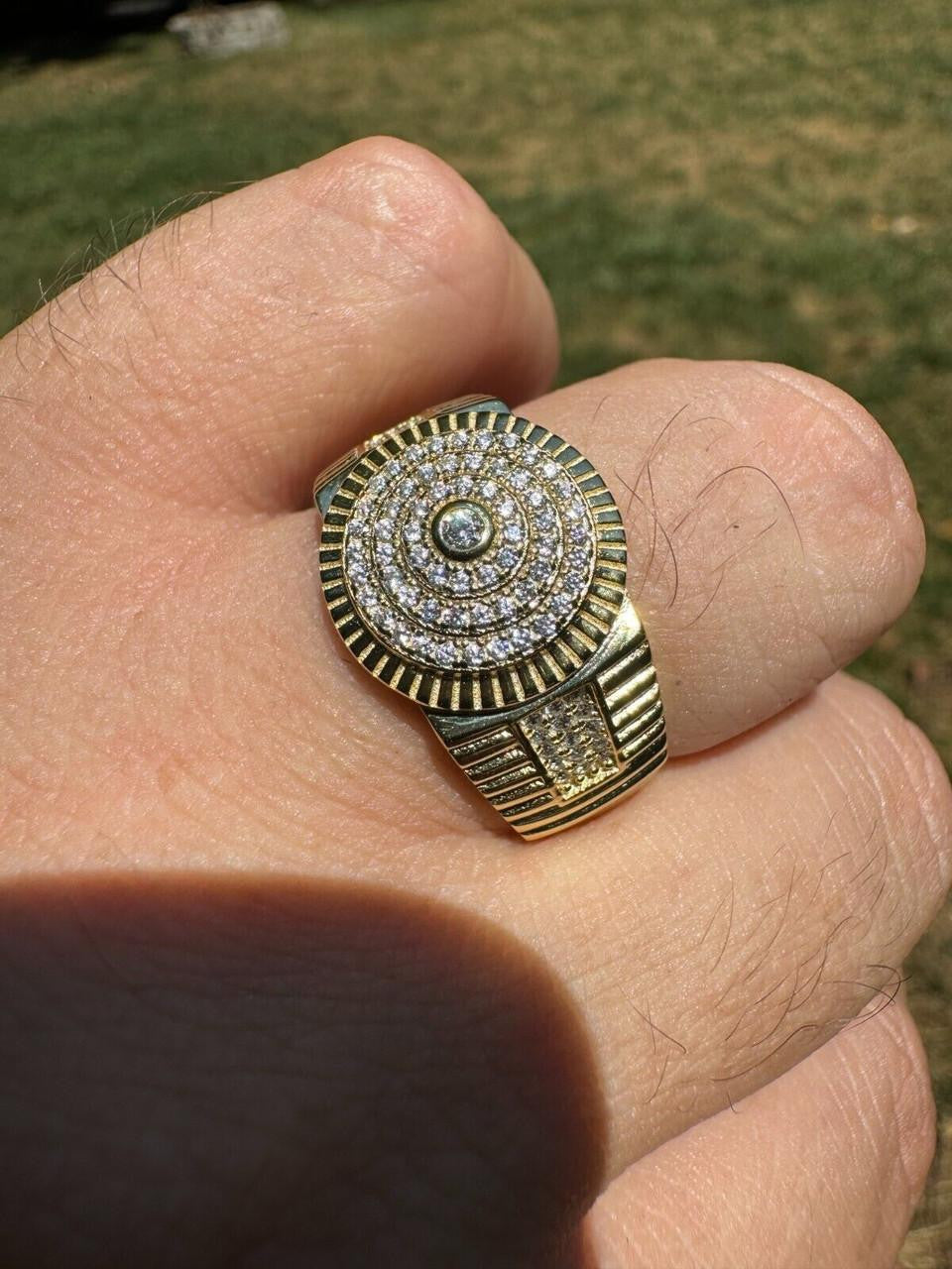 The OG Ring - Harlembling Classic Since 2018 - 14k Gold Vermeil 925 Silver - CZ Stones