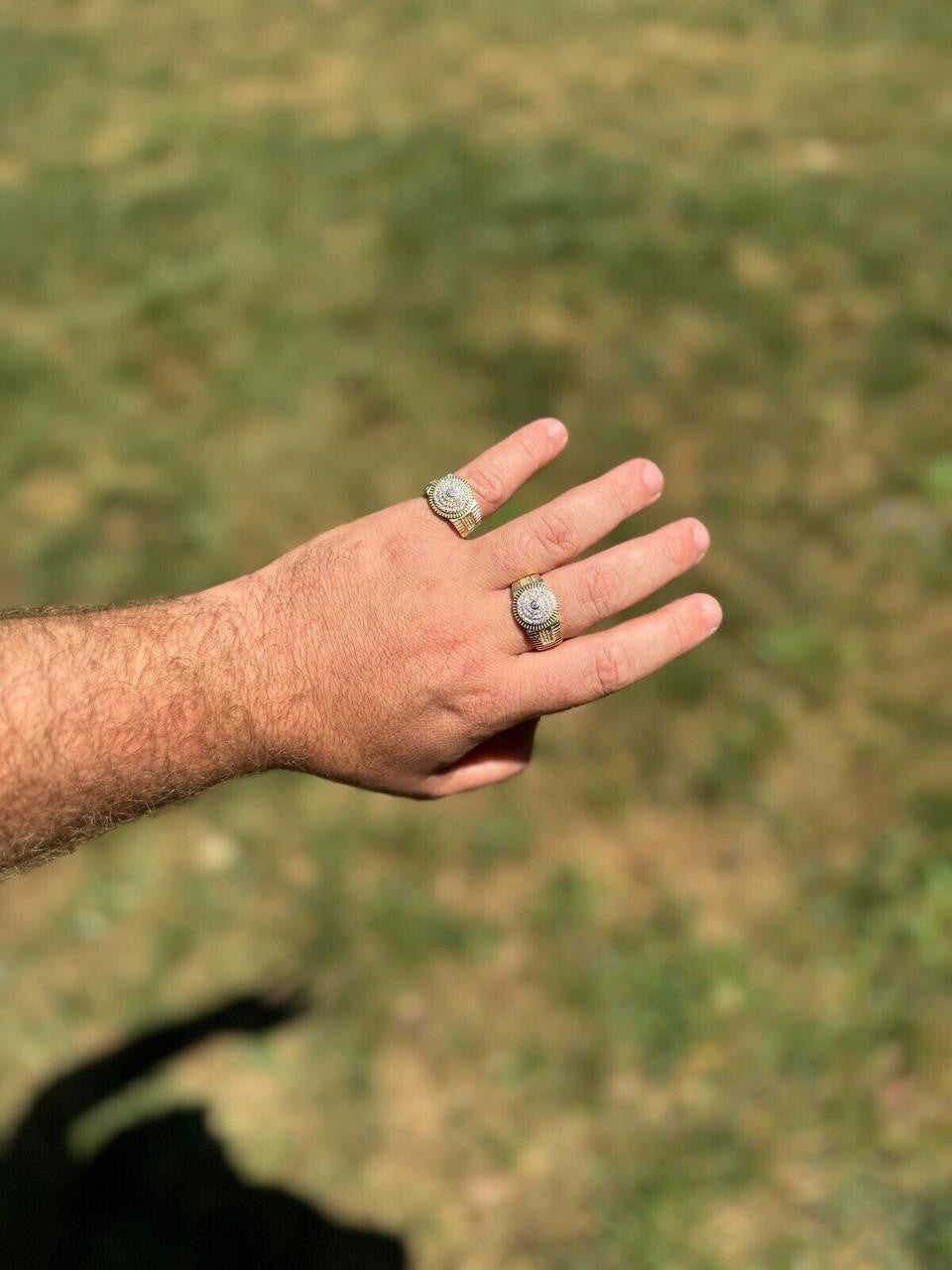 The OG Ring - Harlembling Classic Since 2018 - 14k Gold Vermeil 925 Silver - CZ Stones
